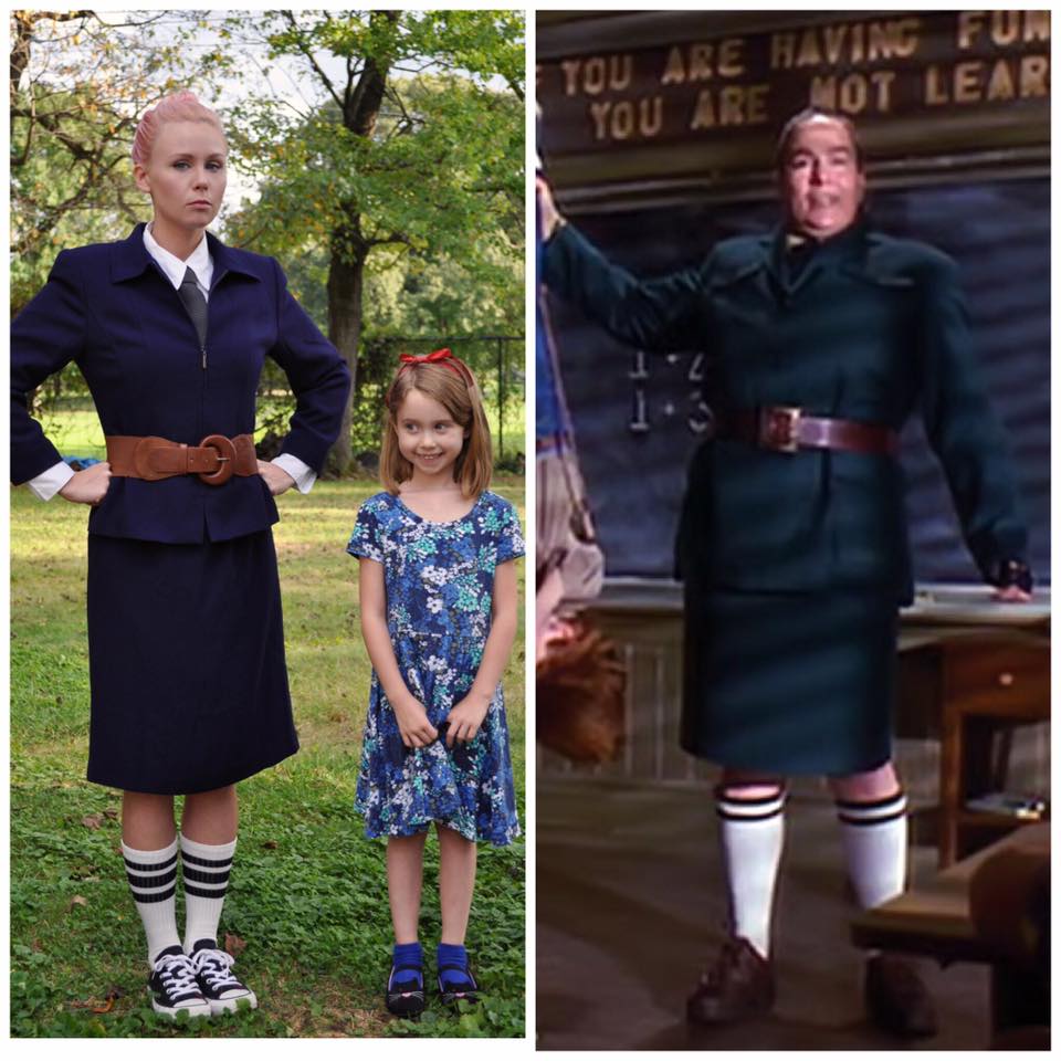 Casual Costume Day 4 – Agatha Trunchbull from Matlida – Odd Mom In